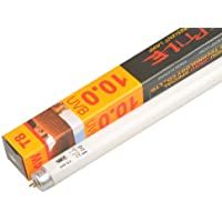 Lucky Herp 10.0 Lámpara de tubo de terrario fluorescente del desierto- bombilla UV- 14 W- T8